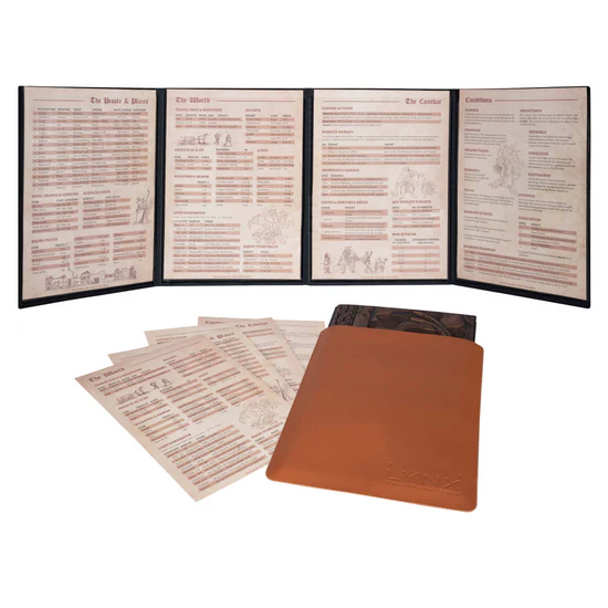 3D Faux-Leather Customizable Game Master Screen - Image 3